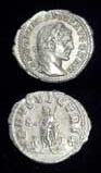 Silver Denarius of Emperor Caracalla
