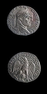 Billon Tetradrachm of Emperor Caracalla