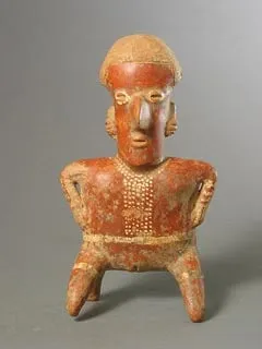 Nayarit Sculpture of a Kneeling Woman
