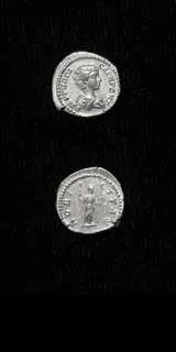 Silver Denarius of Geta Struck While Caesar