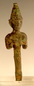 Canaanite Bronze Sculpture of a Deity