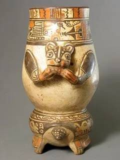 Terracotta Animal Effigy Vessel
