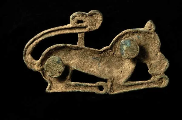Scythian Bronze Ornament Depicting a Horse