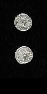 Silver Denarius of Geta Struck While Caesar
