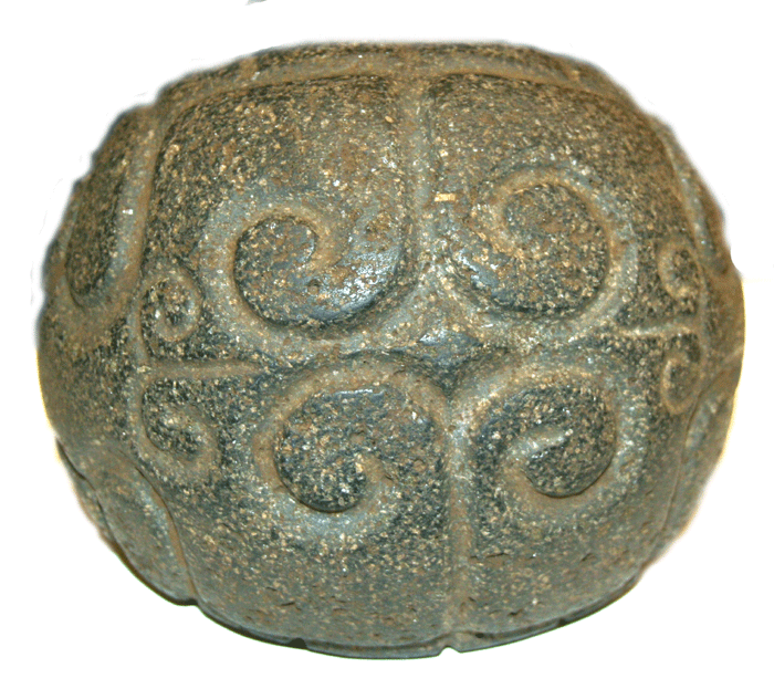 Mayan Basalt Manopla