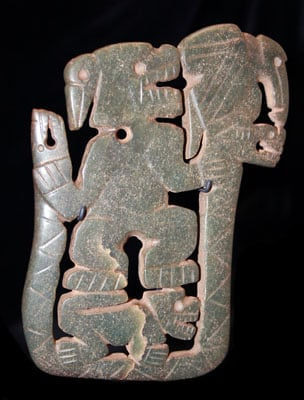 Guanacaste-Nicoya Jade Figure Pendant