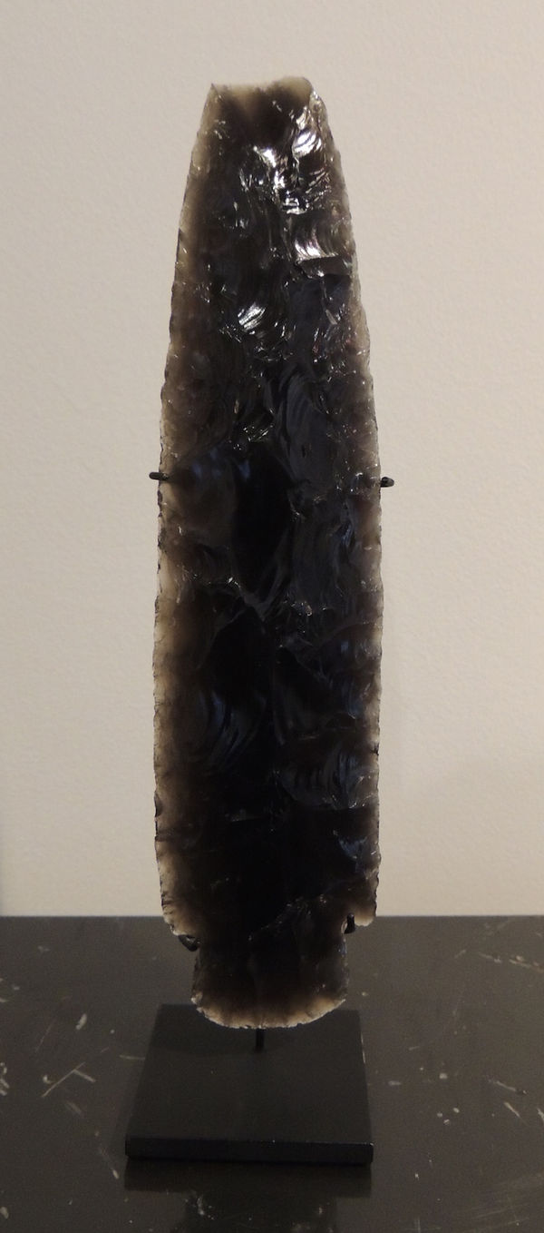 Mayan Obsidian Dagger Blade