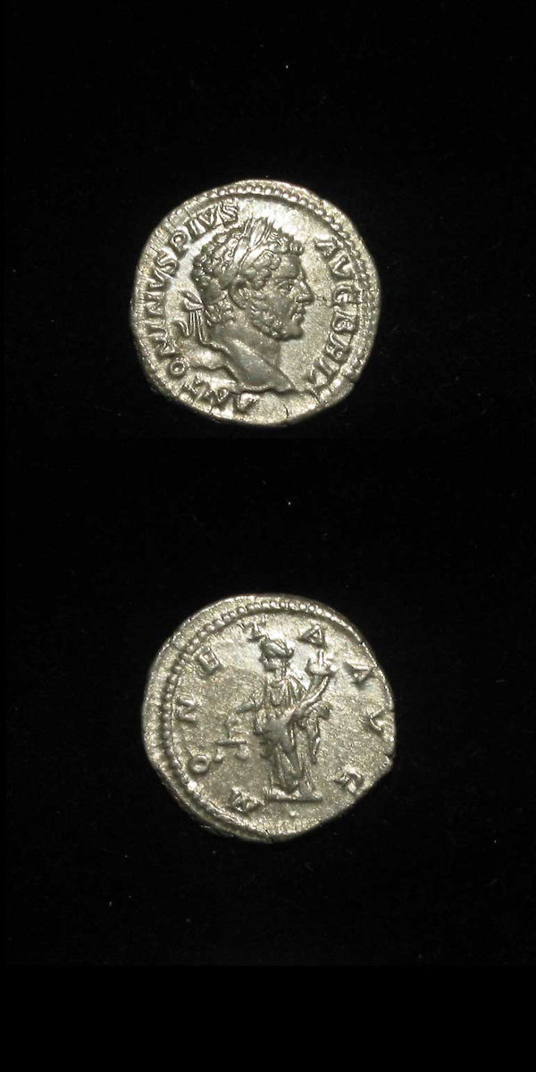 Silver Denarius of Emperor Caracalla