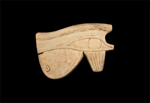 Egyptian Art/Faience Sacred Eye of Horus