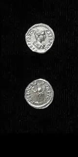 Silver Denarius of Geta Struck While Caesar
