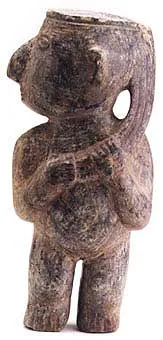 Standing Stone Figure of a Woman