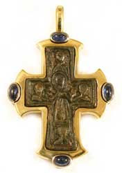 Byzantine Bronze Cross