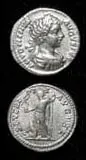 Silver Denarius of Emperor Caracalla