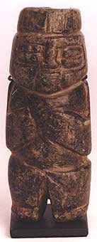 Mayan Stone Standing Figure