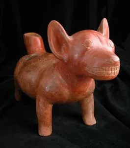 Colima Vessel in the Form of a Standing Dog