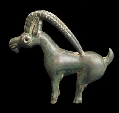 Sculpture of an Ibex