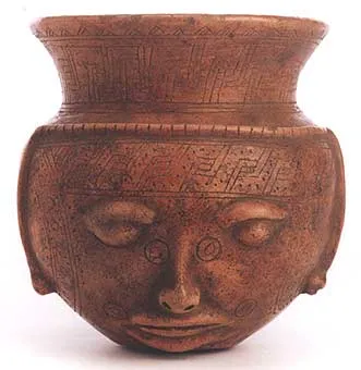 Guanacaste-Nicoya Terracotta Trophy Head
