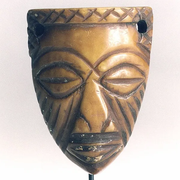 Kuba Ivory Minganji Passport Mask