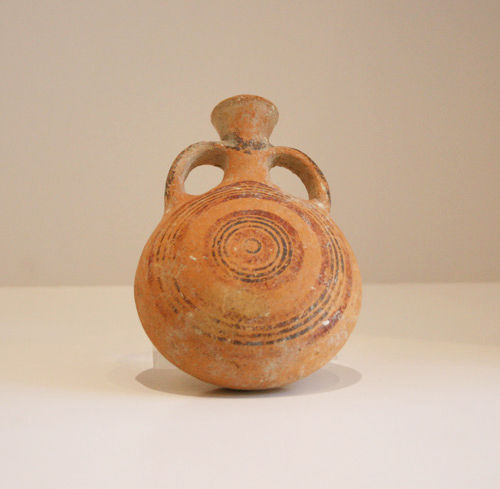 Late Bronze Age Terracotta Pilgrim's Flask