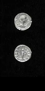 Silver Denarius of Geta Struck While Caesar