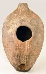 Islamic Terracotta Oil Lamp