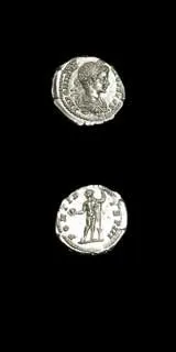 Silver Denarius of Emperor Caracalla