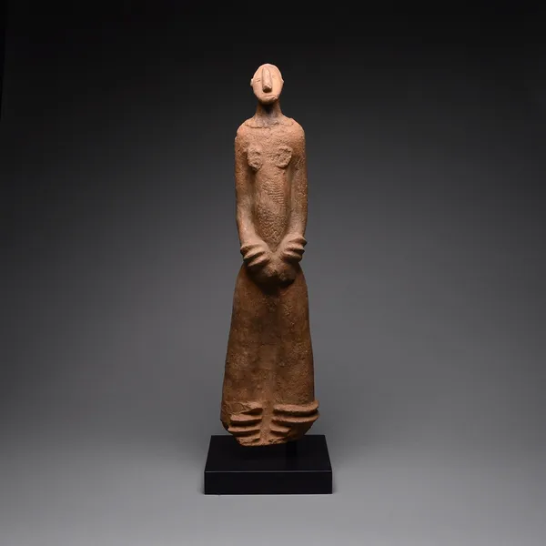 Banking Terracotta Figure