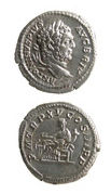Silver Denarius of Emperor Caracalla