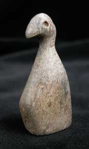 Bird Effigy Votive Seal with an Intaglio