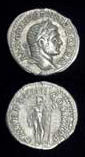 Silver Denarius of Emperor Caracalla
