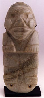 Atlantic Watershed Jade Figure-Celt Pendant