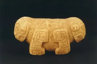 Stone Sculpture of a Double-Headed Jaguar
