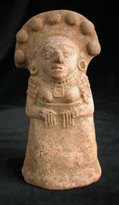 Mayan Sculpture Of A Woman