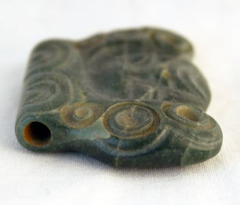 Olmecoid Jade Pendant