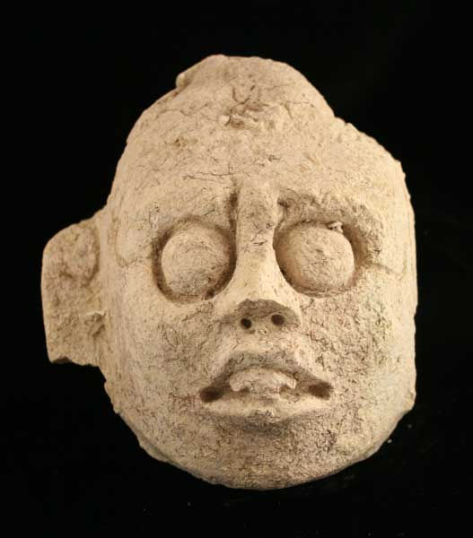Mayan Stucco Head