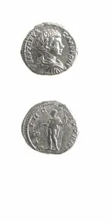 Silver Denarius of Geta Struck While Caesar