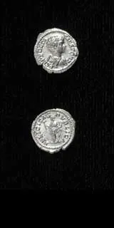 Silver Denarius of Geta Struck While Caesar