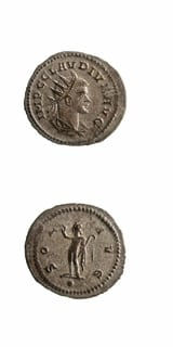 Bronze Antoninianus of Emperor Claudius Gothicus