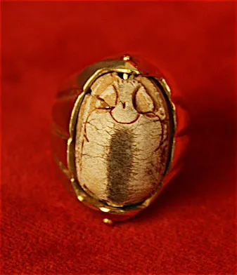 Egyptian Steatite Scarab