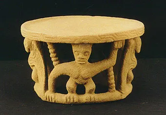 Atlantic Watershed Circular Basalt Metate