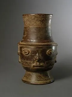 Guanacaste Blackware Trophy Head