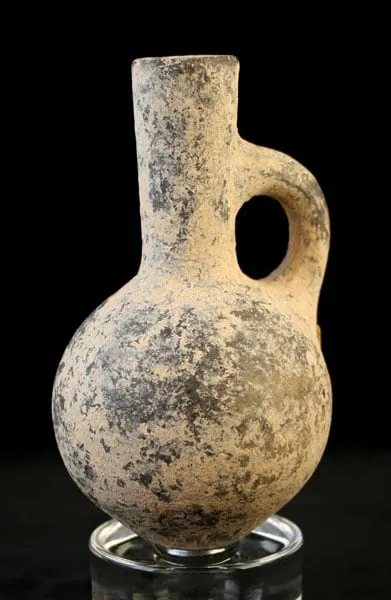 Iron Age Black Terracotta Jug
