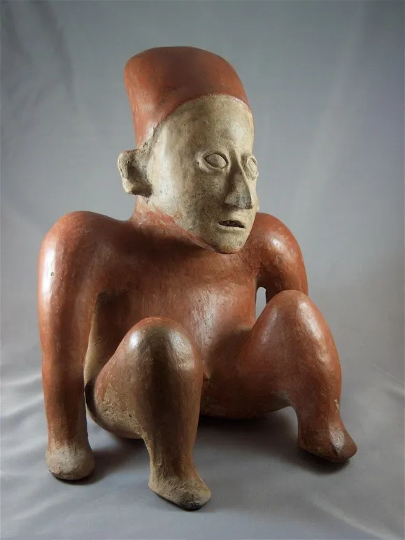 Jalisco Seated Male Figure