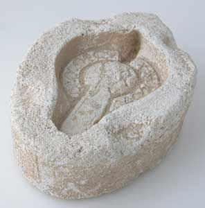 Roman Period Limestone Lamp Mold