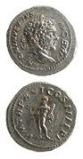 Silver Denarius of Emperor Caracalla