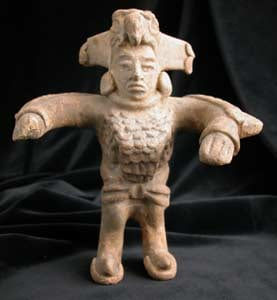 Sculpture of an Eagle Dancer