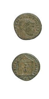 Bronze Follis of Emperor Maxentius