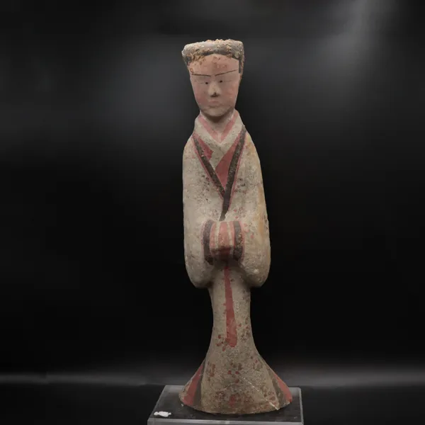 Set of Eleven Western Han Attendants