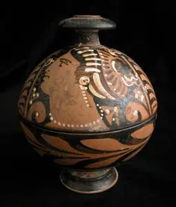 Apulian Red-Figure Pyxis