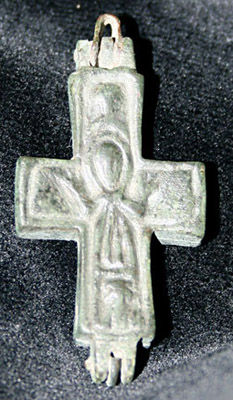 Byzantine Bronze Cross